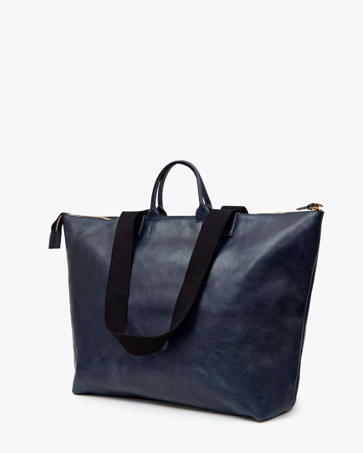 Clare V. Grand Zip Sac – Twilight Navy – detail 5