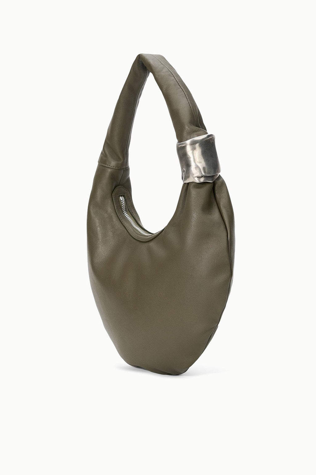 STAUD Noto Cuff Bag – Winter Moss – detail 3