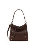 Hammitt Bryant Large Satchel – Belted Espresso/Gunmetal
