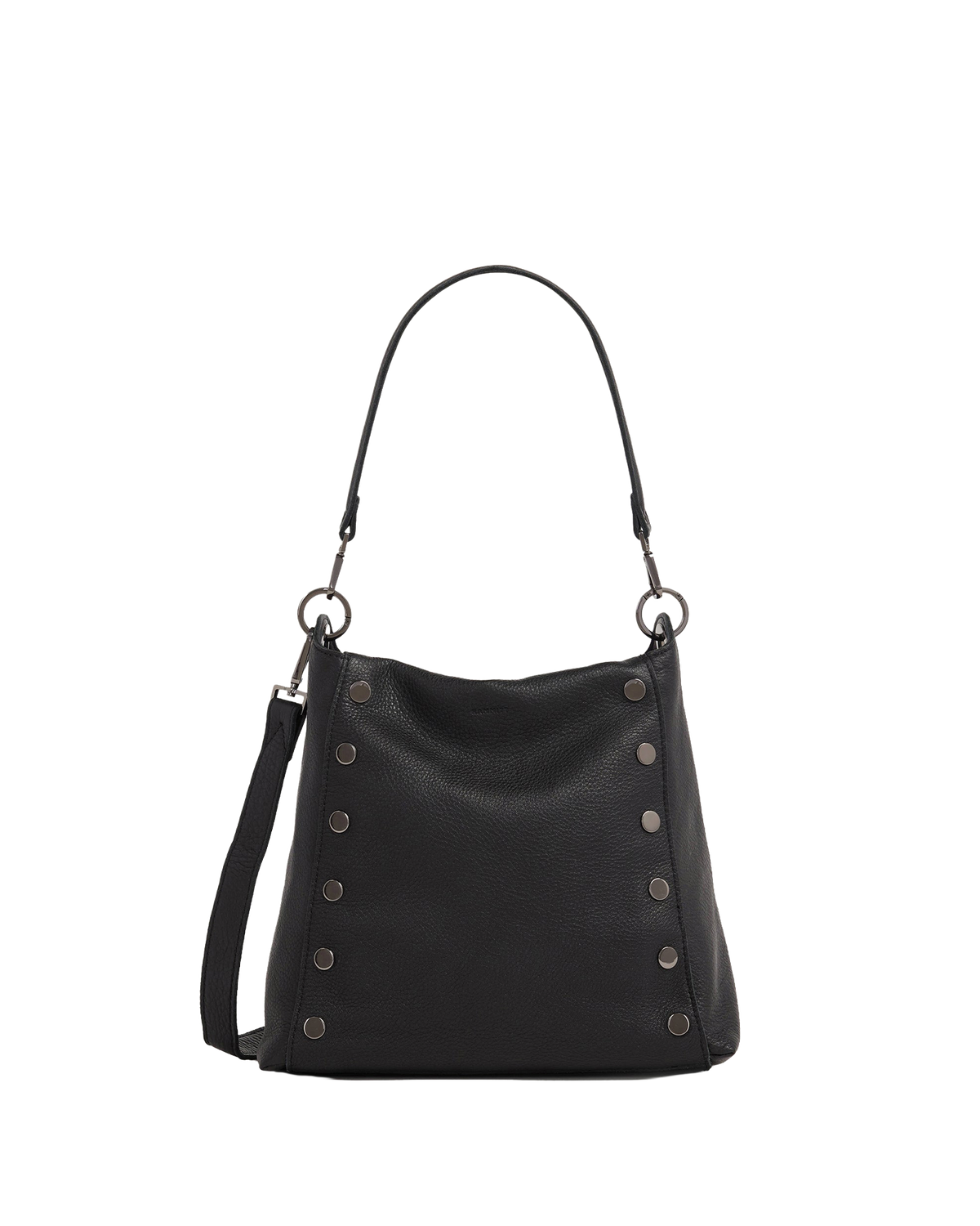 Hammitt Bryant Large Crossbody – Black/Gunmetal
