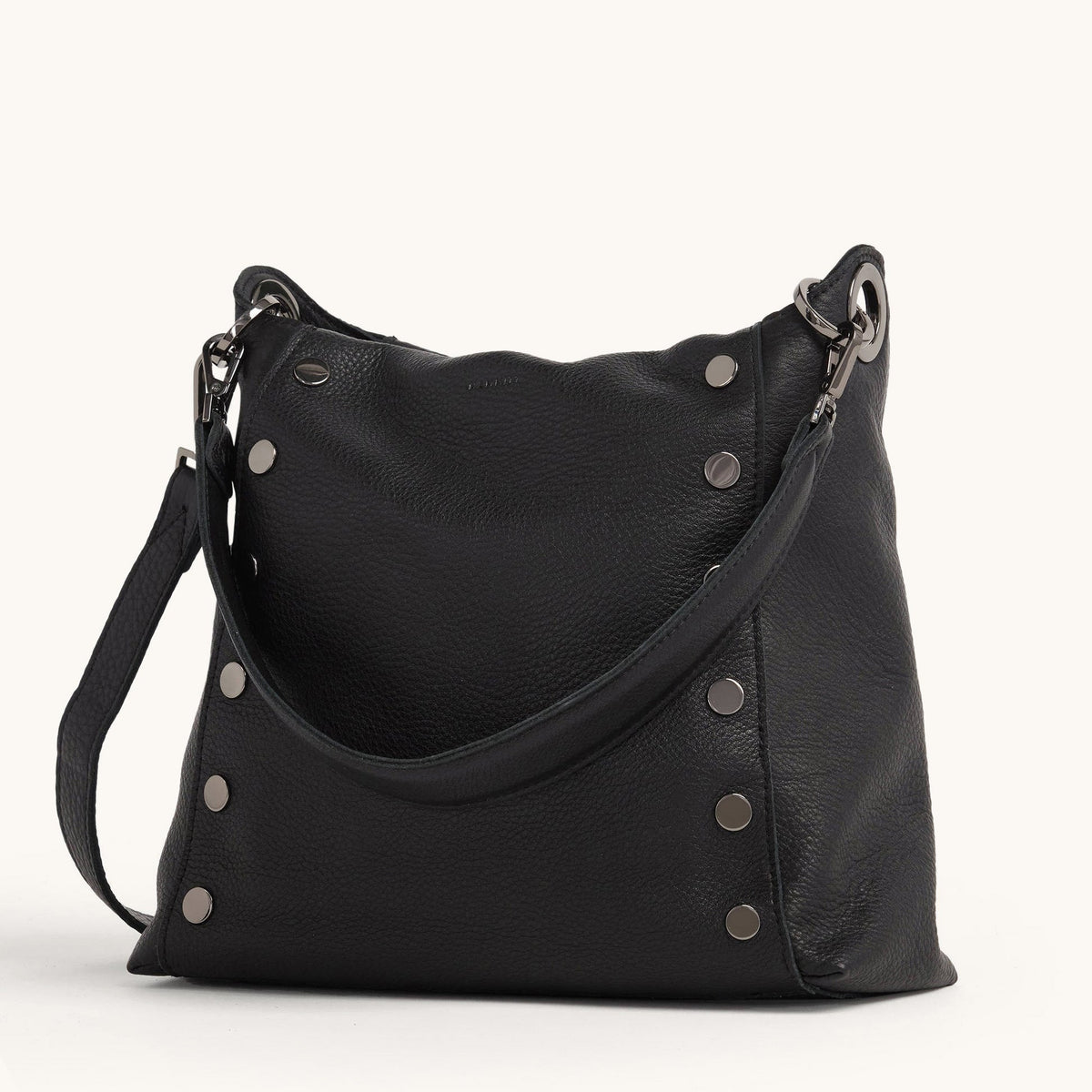 Hammitt Bryant Large Crossbody – Black/Gunmetal – detail 4