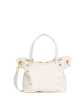 Hammitt Daniel Medium Satchel – Calla Lily White/Brushed Gold