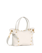 Hammitt Daniel Medium Satchel – Calla Lily White/Brushed Gold – detail 3