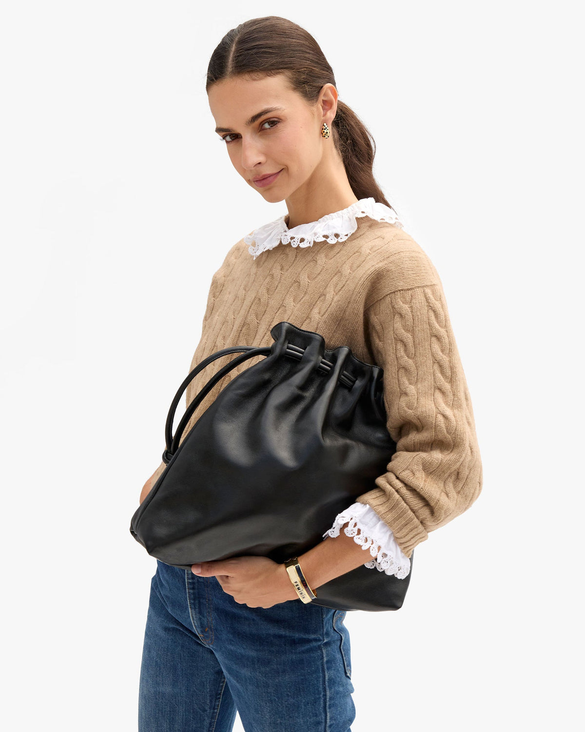 Clare V. Henri – Black – detail 3