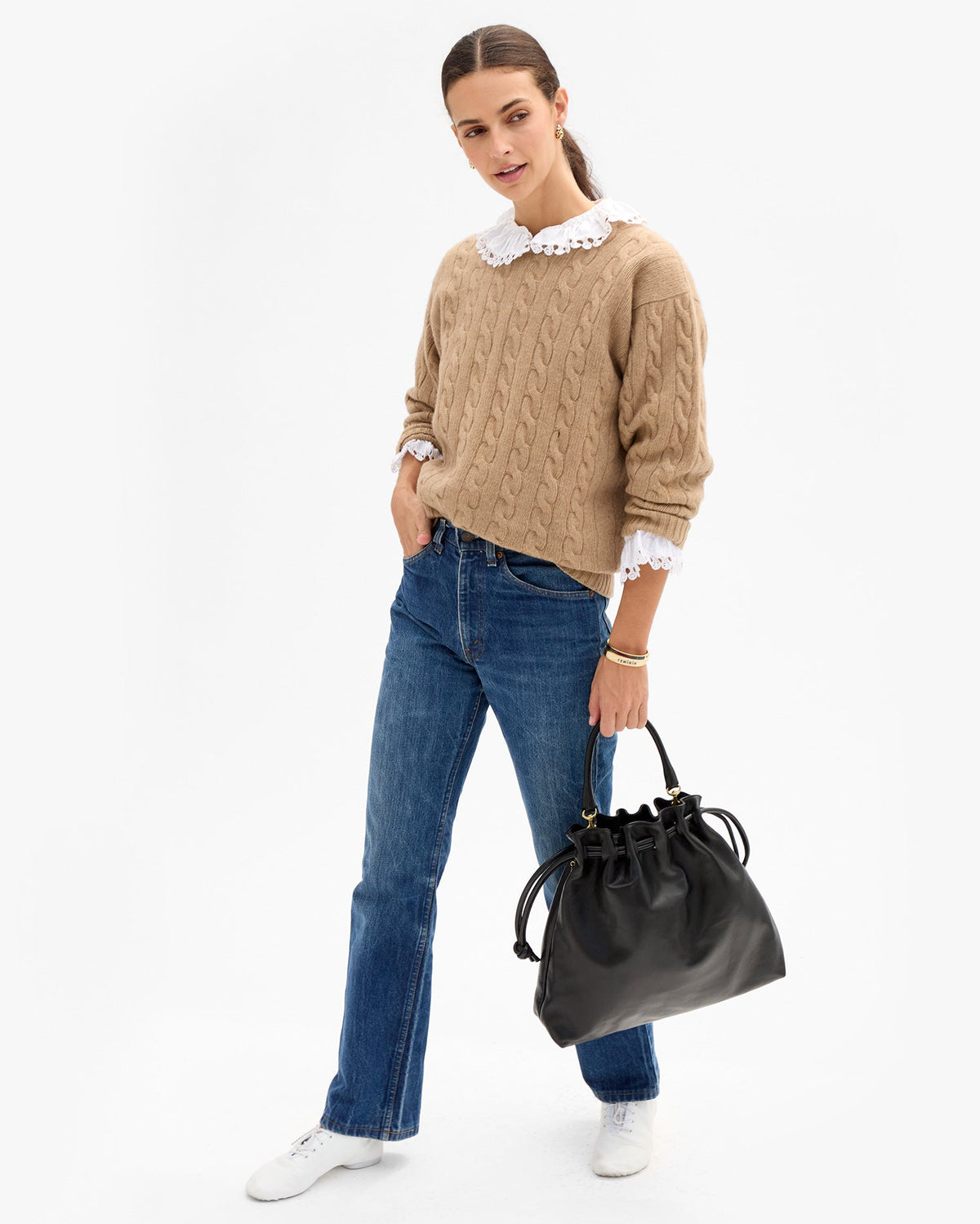 Clare V. Henri – Black – detail 4