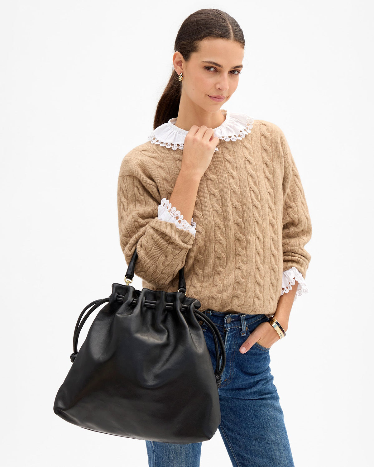 Clare V. Henri – Black – detail 2