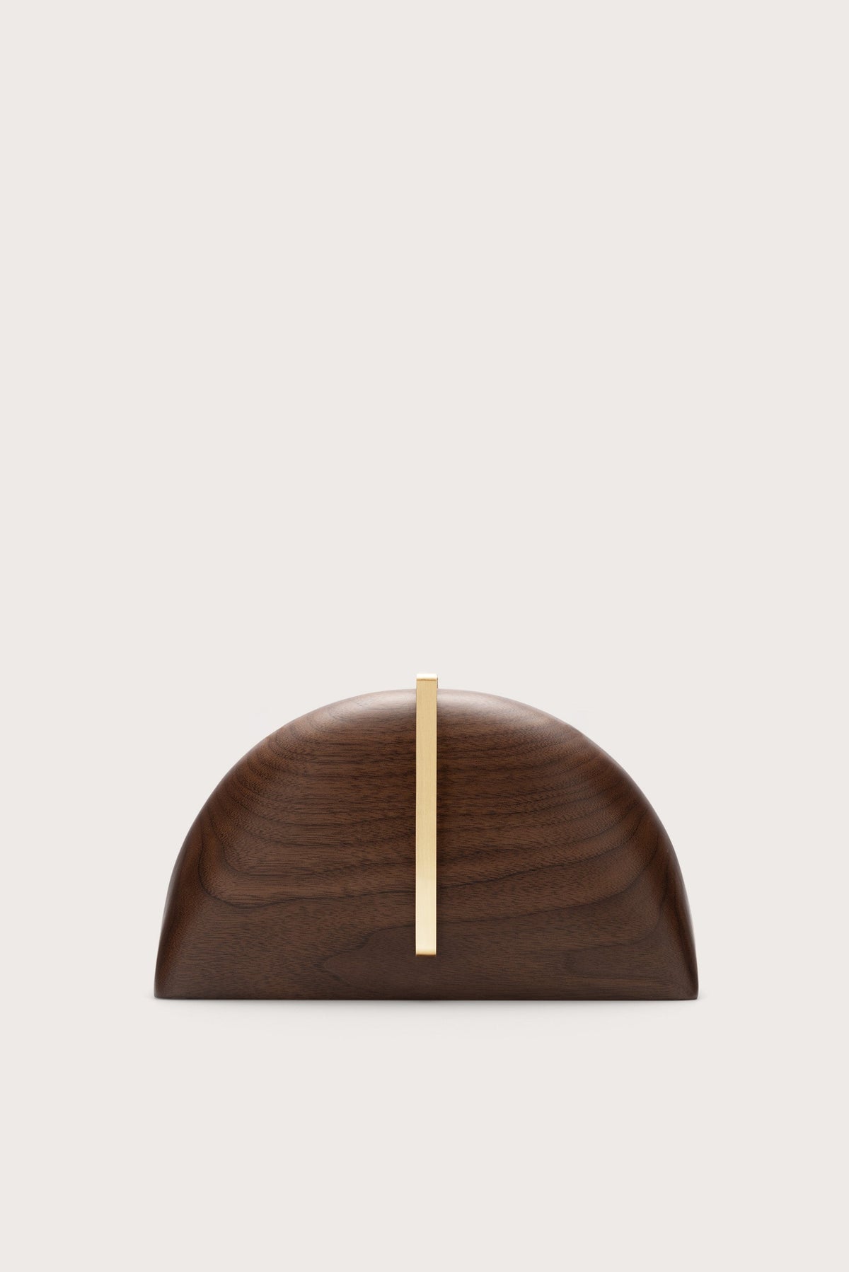 Cult Gaia Laguna Clutch – Walnut