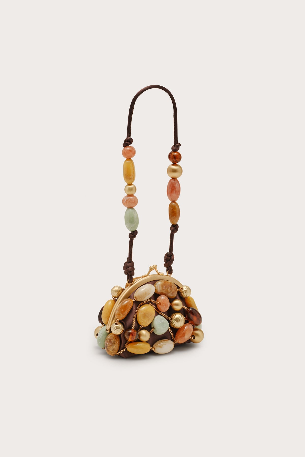 Cult Gaia Mercier Mini Wristlet – Luwak Bauble Multi – detail 3