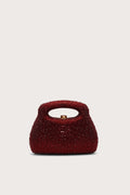 Cult Gaia Mimi Rhinestone Bag – Winter Plum