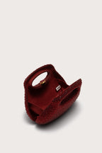Cult Gaia Mimi Rhinestone Bag – Winter Plum – detail 3