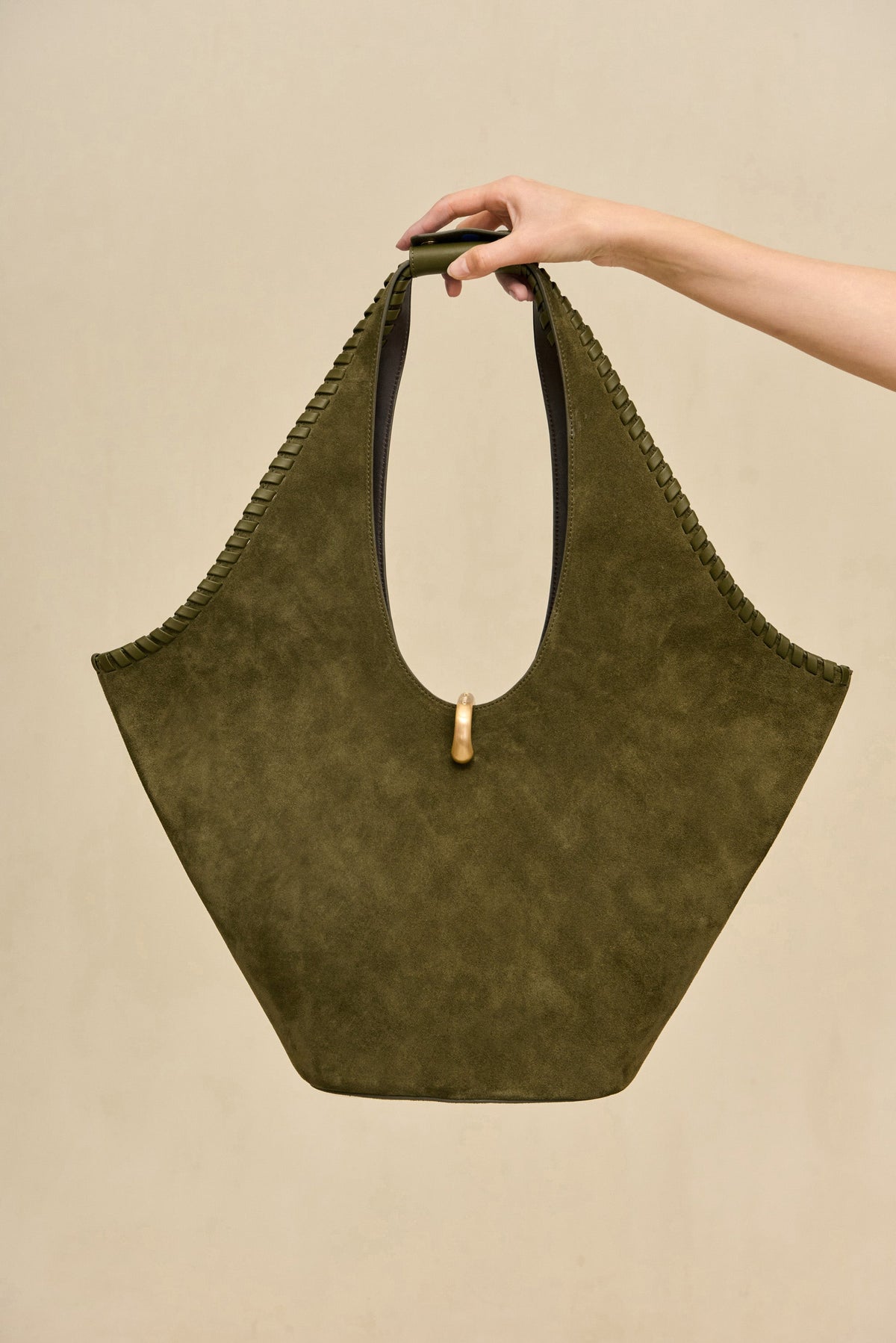 Cult Gaia Nova Tote Bag – Rosemary – detail 2