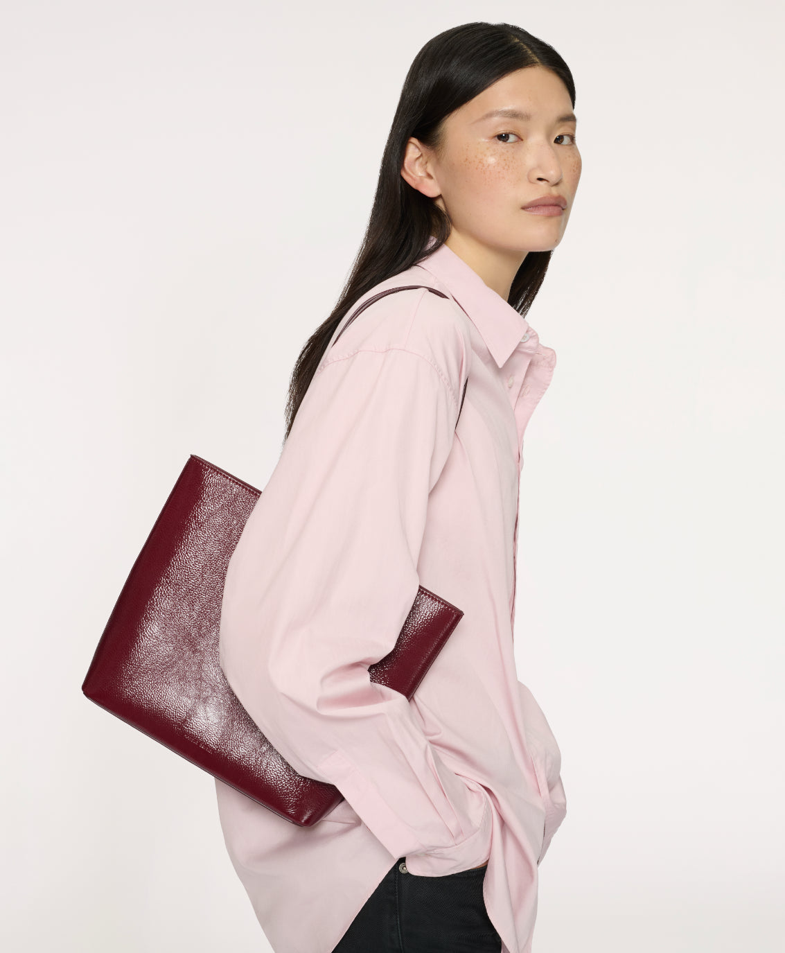 Mansur Gavriel Filo Tote – Citrus – detail 5