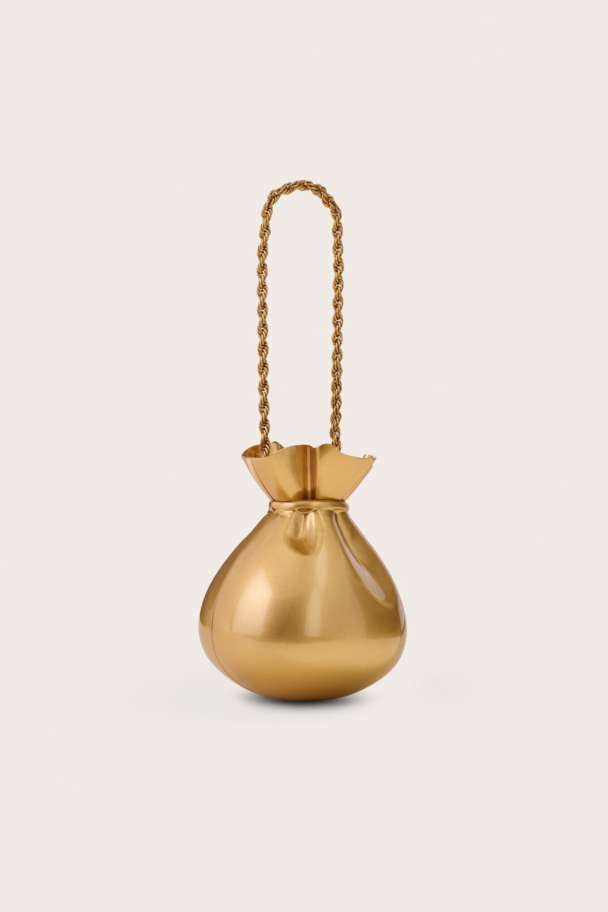 Cult Gaia Palloncino Wristlet – Antique Brass – detail 3