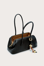 Cult Gaia Raia Satchel – Black – detail 4