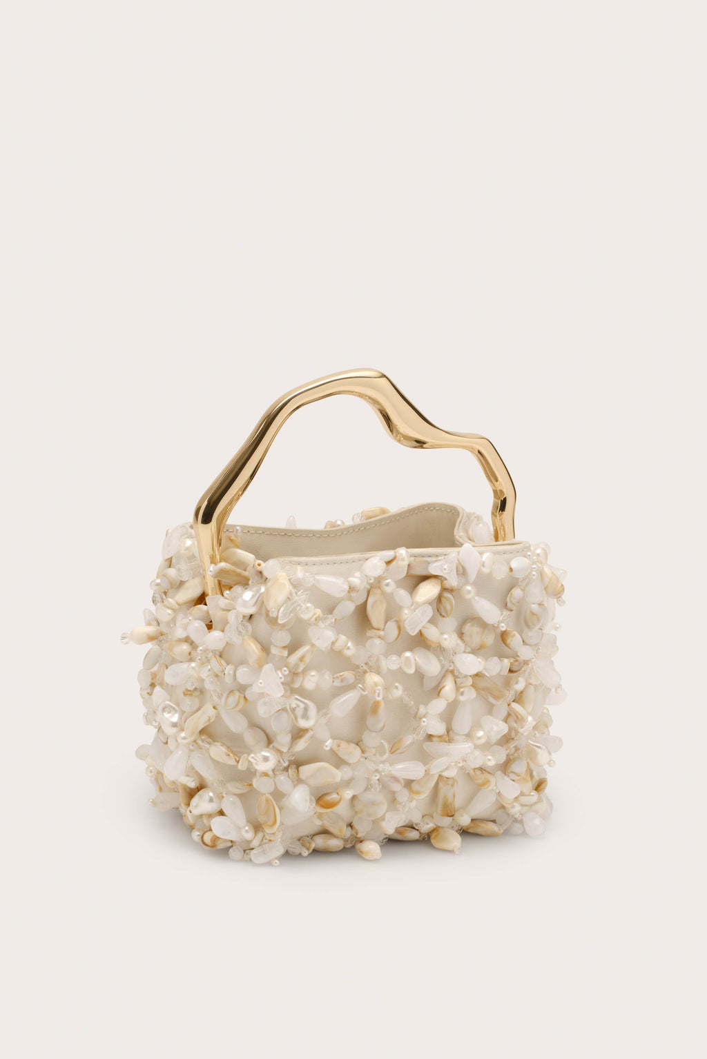 Cult Gaia Solene Mini Bag – Off White Multi – detail 4