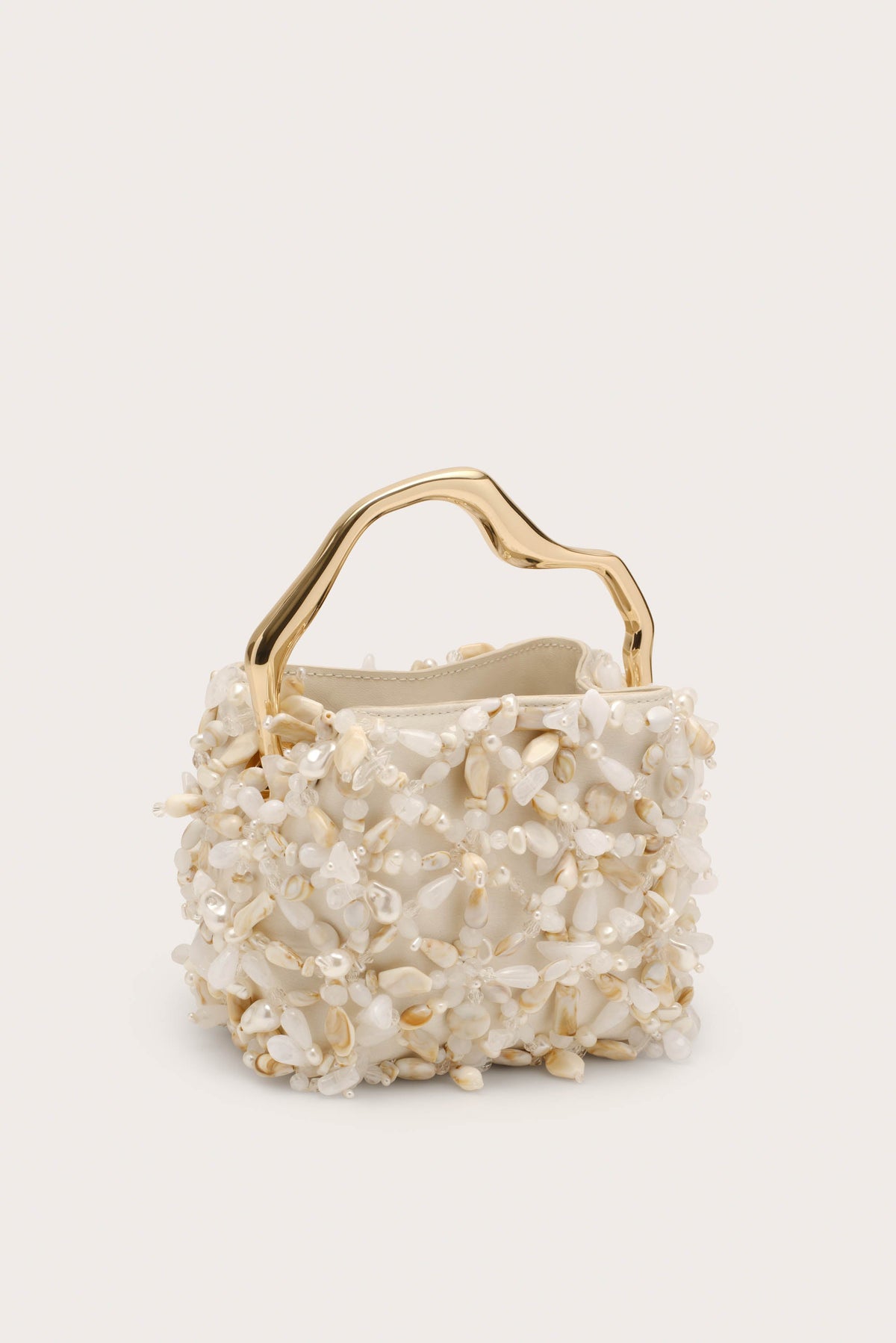Cult Gaia Solene Mini Bag – Off White Multi – detail 4
