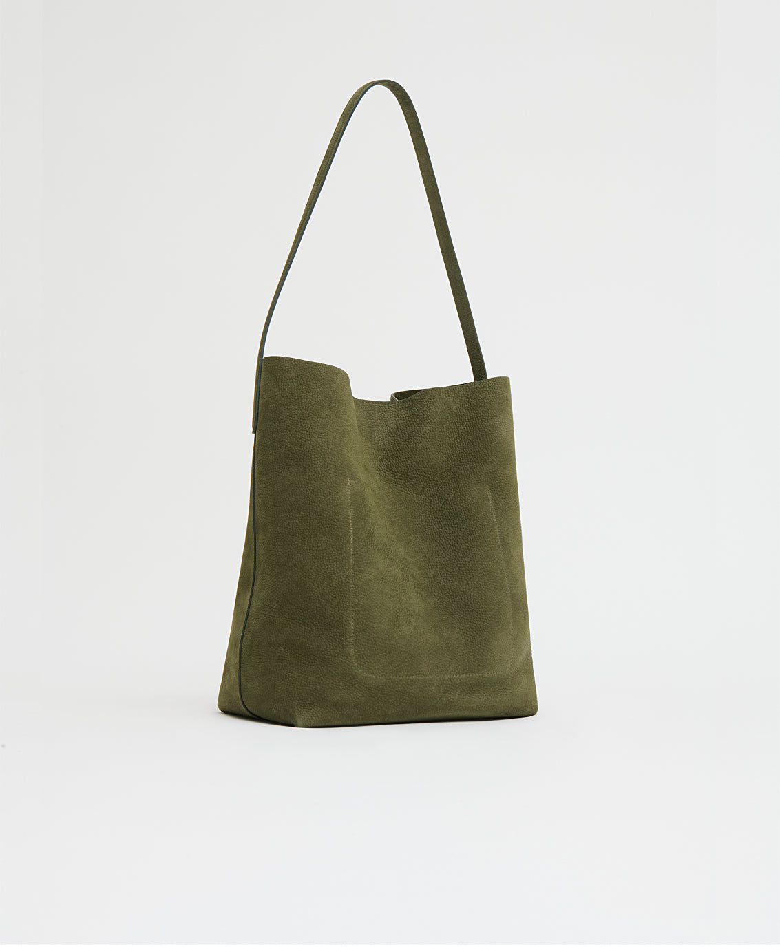 Mansur Gavriel Everyday Cabas – Algae Nubuck – detail 3