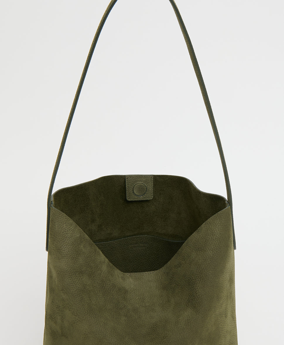 Mansur Gavriel Everyday Cabas – Algae Nubuck – detail 4