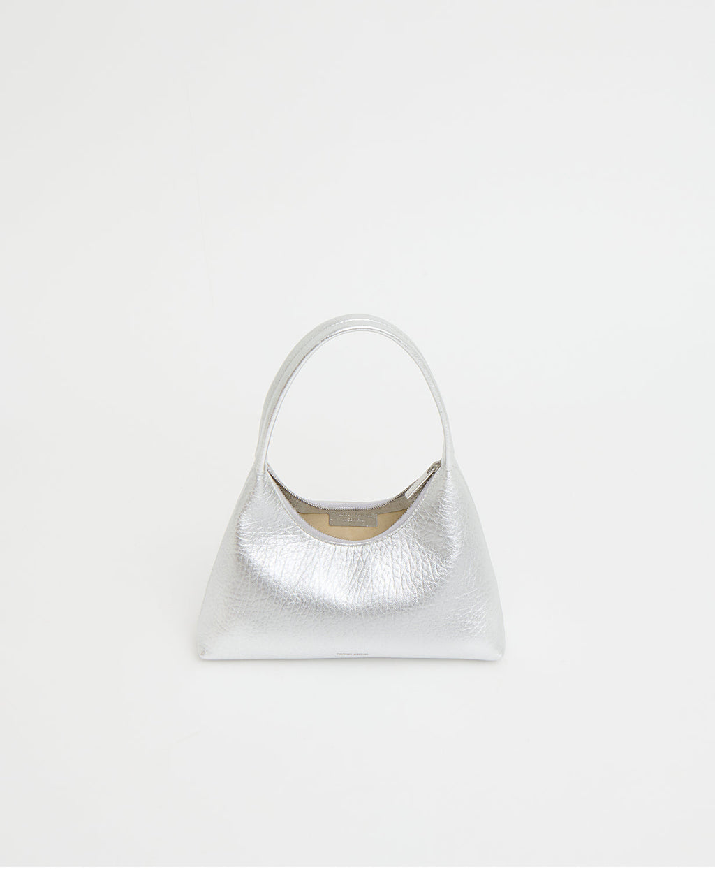 Mansur Gavriel Mini Candy Bag – Tumbled Silver – detail 3
