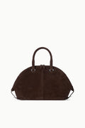 STAUD Hester Satchel – Espresso Suede