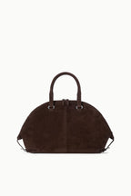 STAUD Hester Satchel – Espresso Suede