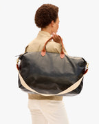 Clare V. Weekender – Black – detail 4