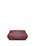 Hammitt Vivienne Large Shoulder Bag – Cherrywood Pebble/Gold – detail 5