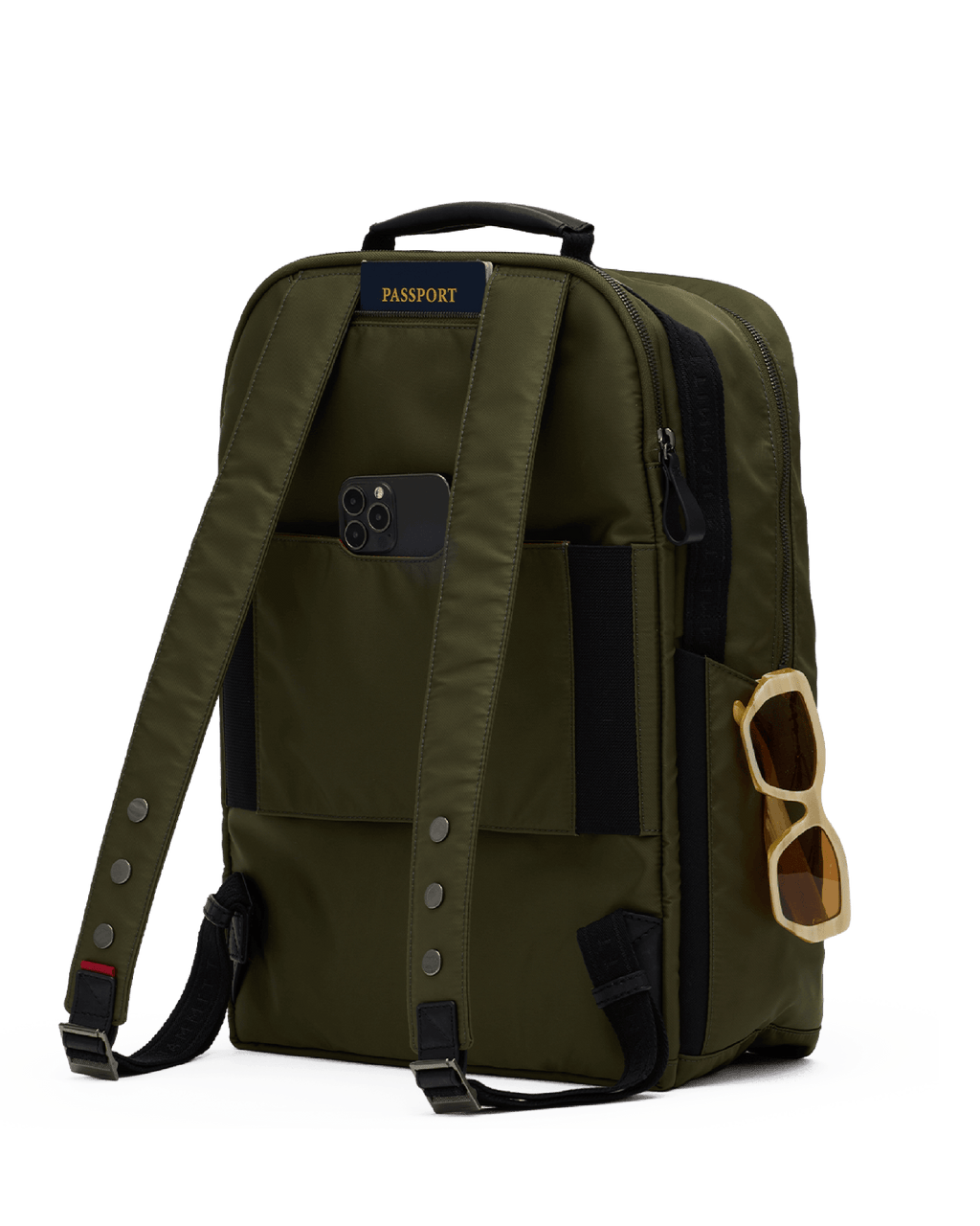 Hammitt Eden Backpack Backpack – Jade Nylon/Gunmetal – detail 4