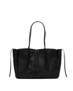 Hammitt Meryl Carryall Tote – Black/Brushed Gold