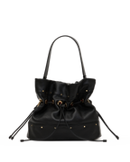 Hammitt Gianna Large Bucket Bag – Black/Gold