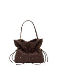 Hammitt Gianna Large Bucket Bag – Quilted Espresso/Brushed Gold