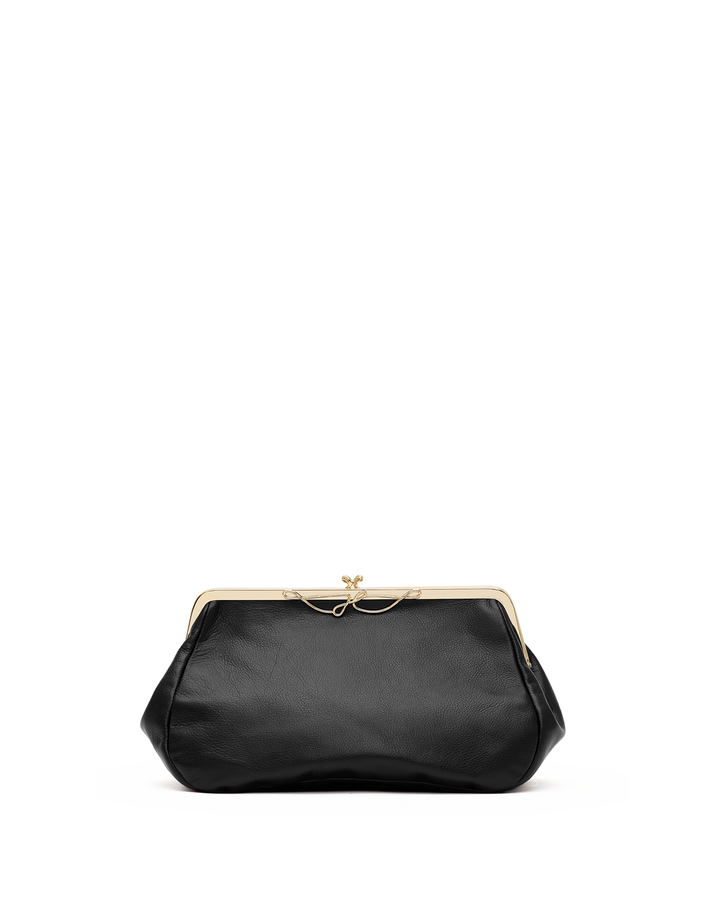 Hammitt Vivienne Large Shoulder Bag – Black/Gold – detail 5