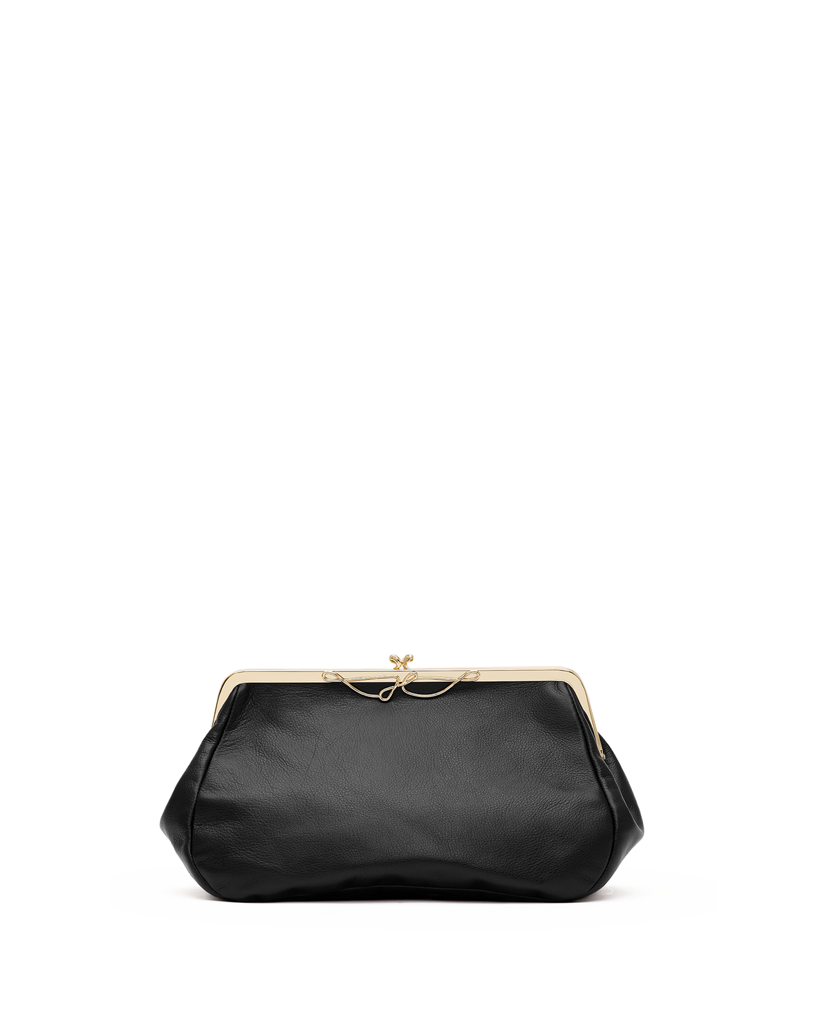 Hammitt Vivienne Large Shoulder Bag – Black/Gold – detail 5