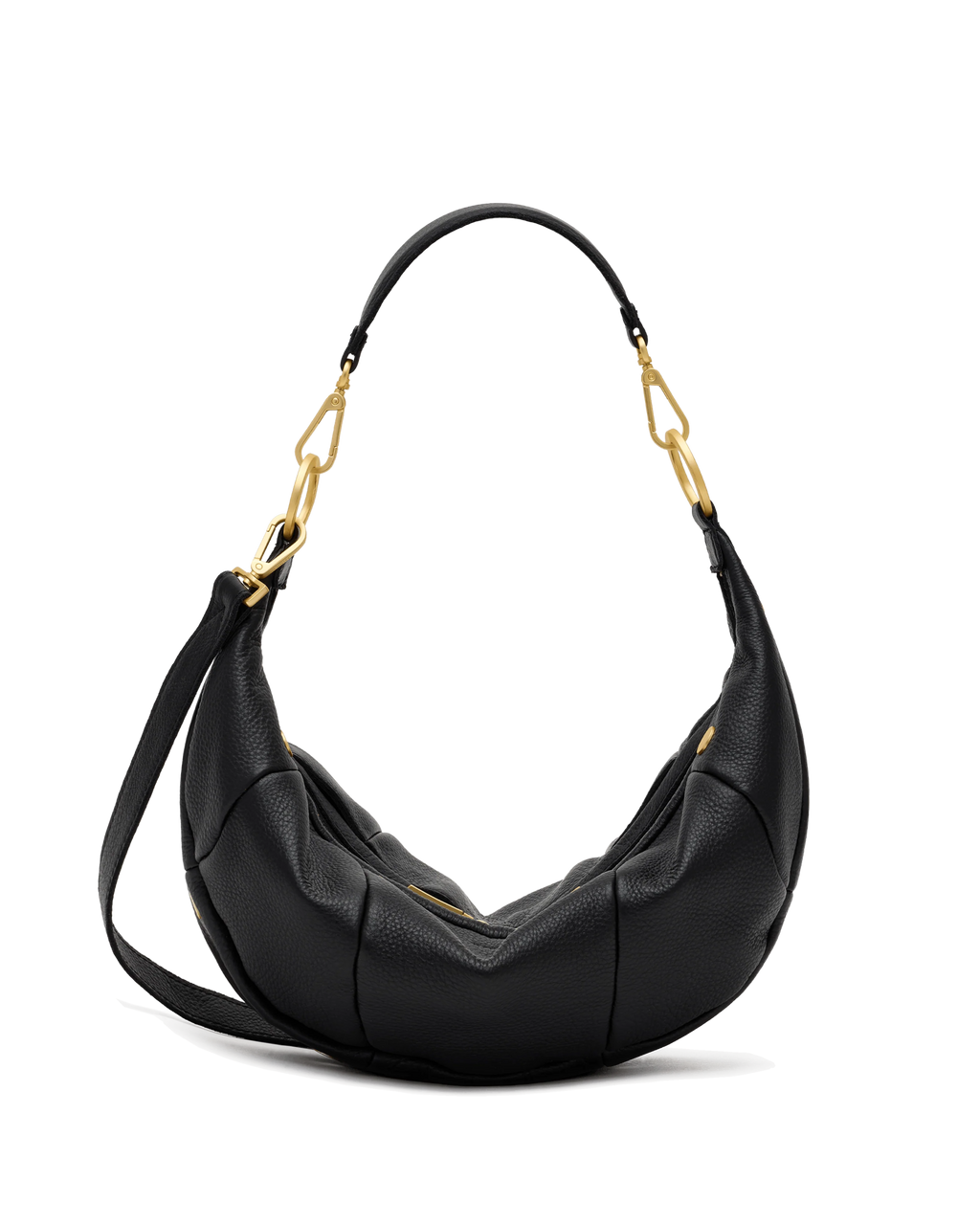 Hammitt Erica Medium Tote – Black/Brushed Gold
