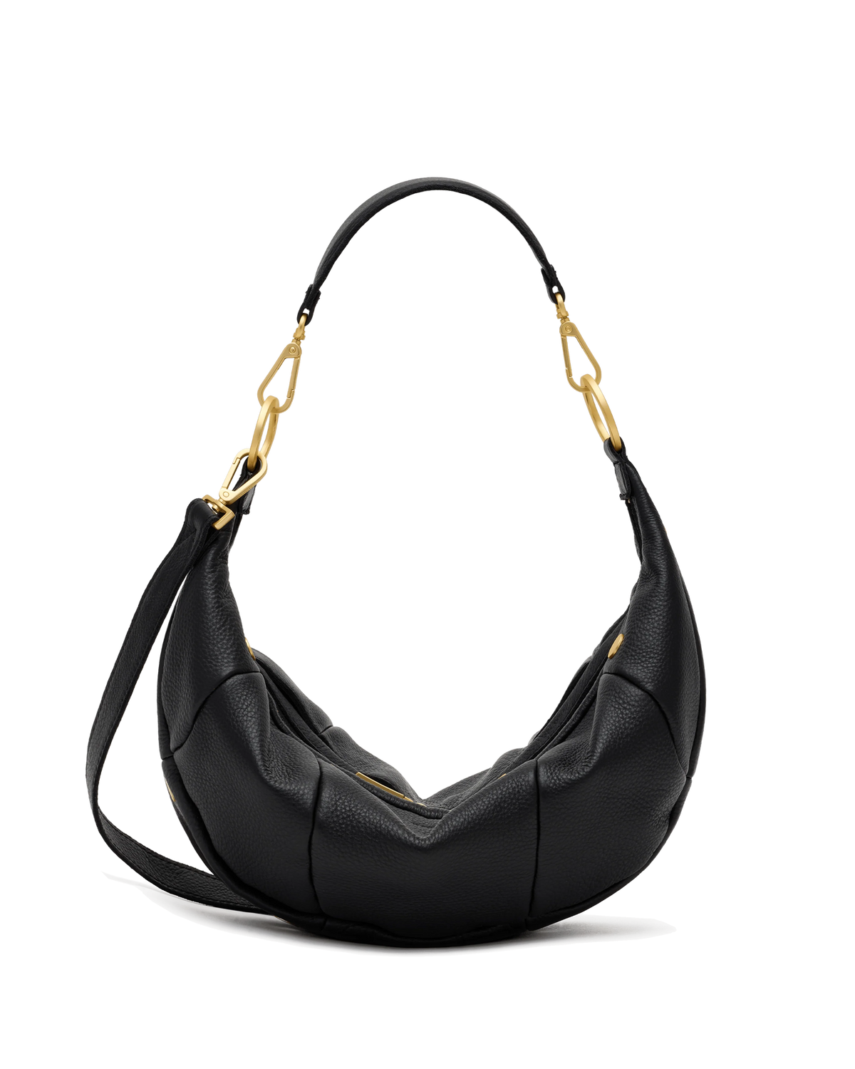Hammitt Erica Medium Tote – Black/Brushed Gold