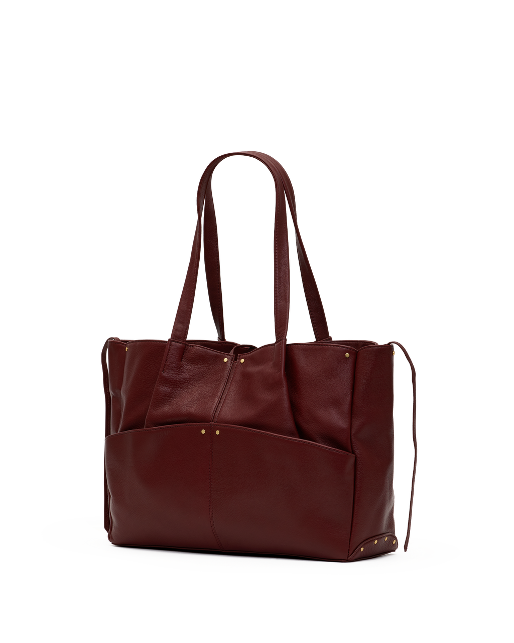 Hammitt Meryl Carryall Tote – Cherrywood Pebble/Brushed Gold – detail 5