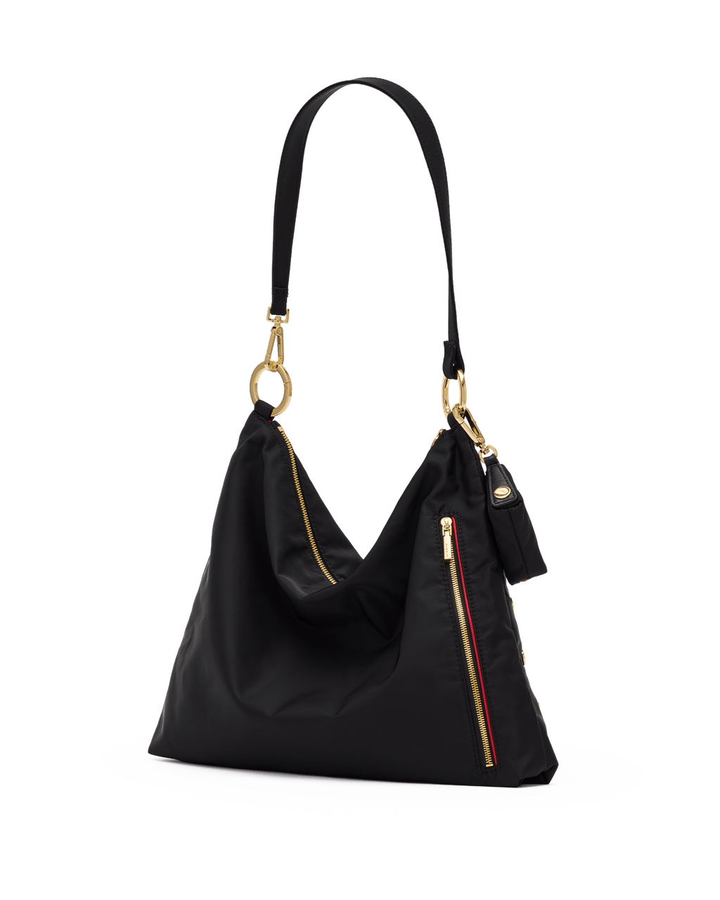 Hammitt Kyle Large Tote – Black Nylon Cargo/Gold – detail 5