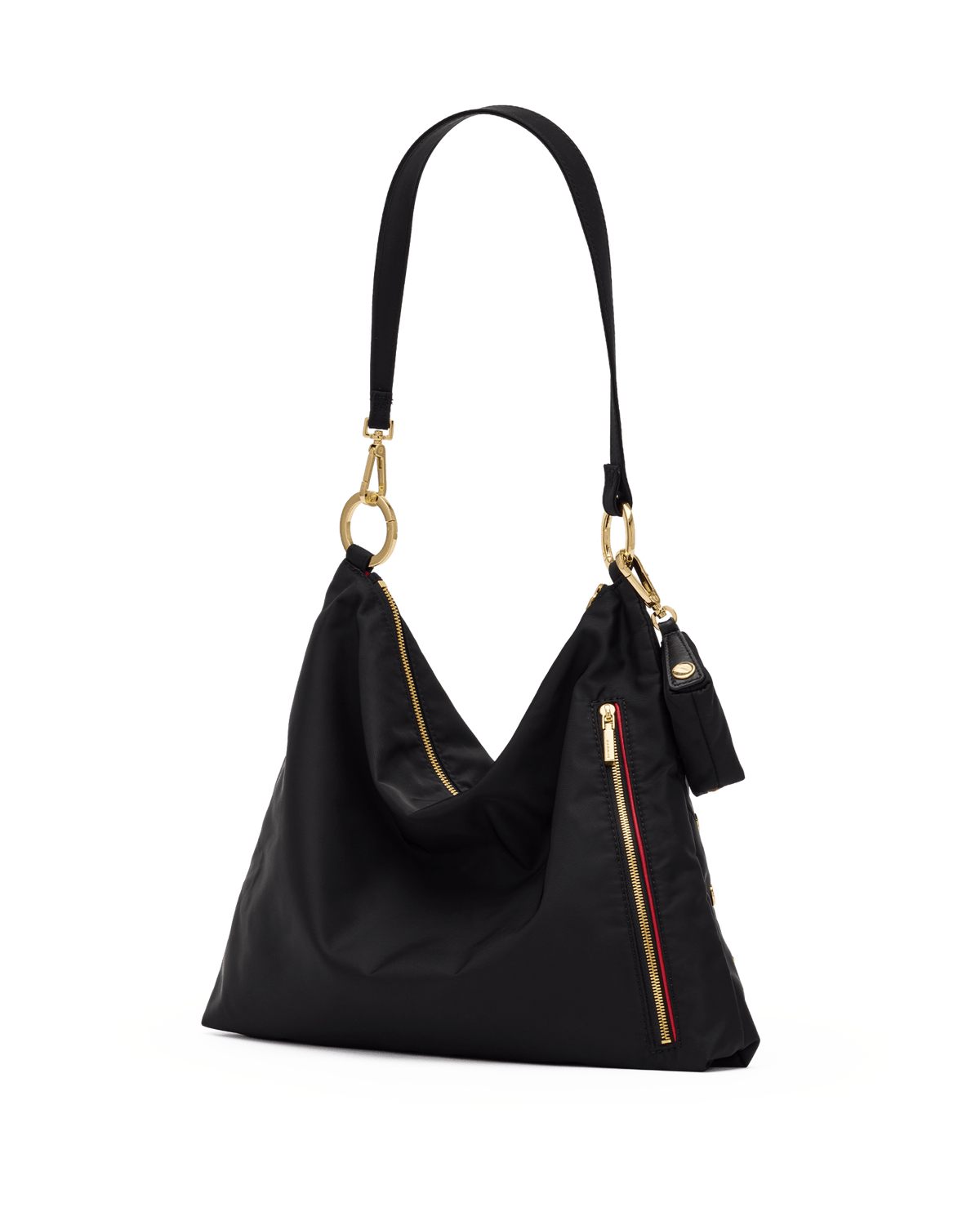 Hammitt Kyle Large Tote – Black Nylon Cargo/Gold – detail 5