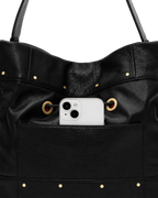 Hammitt Gianna Large Bucket Bag – Black/Gold – detail 5