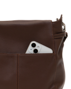 Hammitt Bryant Large Satchel – Belted Espresso/Gunmetal – detail 5