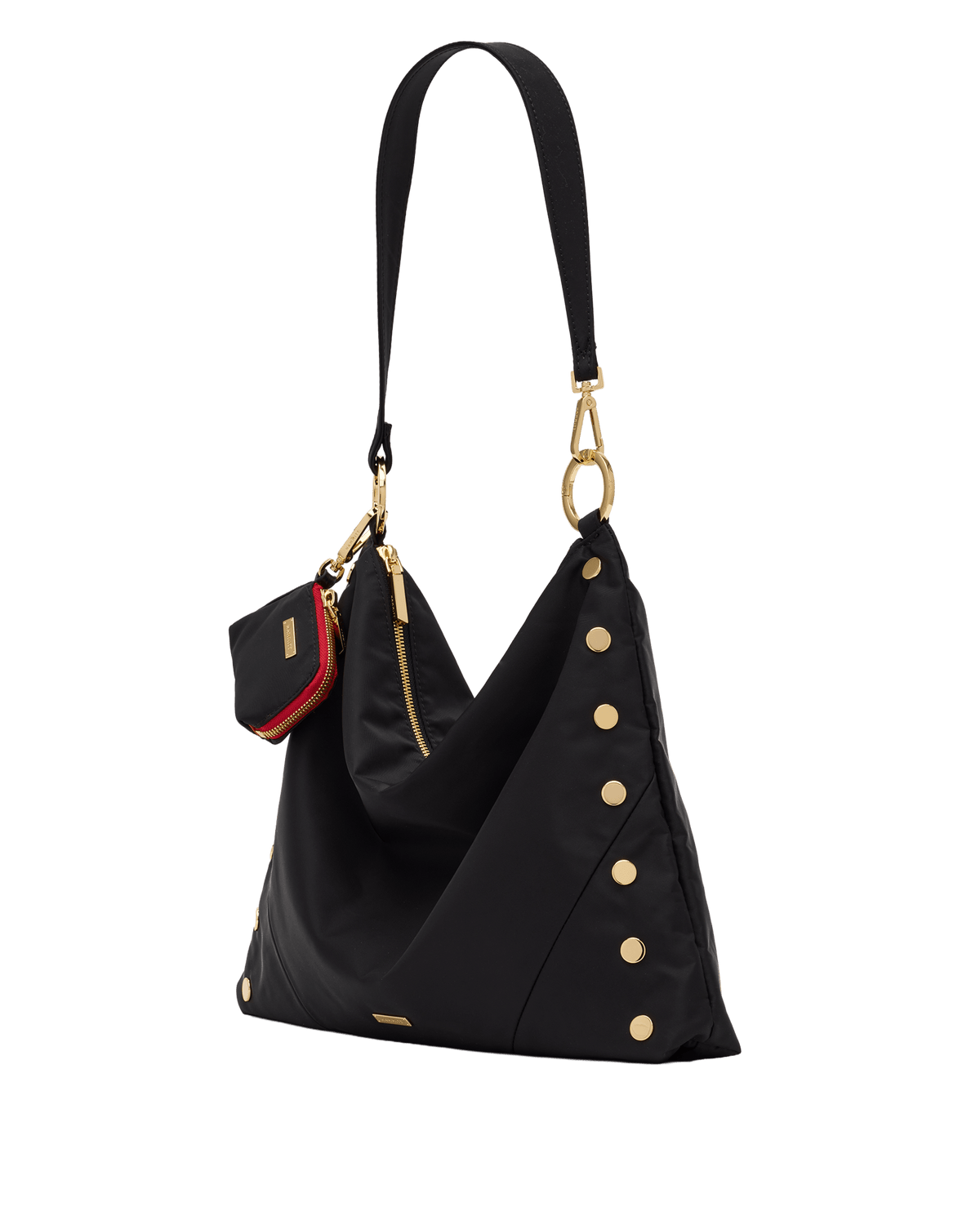 Hammitt Kyle Large Tote – Black Nylon Cargo/Gold – detail 4