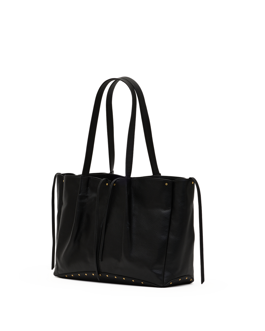 Hammitt Meryl Carryall Tote – Black/Brushed Gold – detail 5