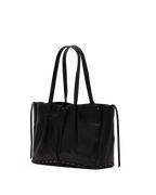Hammitt Meryl Carryall Tote – Black/Brushed Gold – detail 5