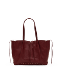 Hammitt Meryl Carryall Tote – Cherrywood Pebble/Brushed Gold