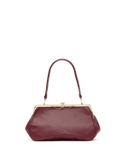 Hammitt Vivienne Large Shoulder Bag – Cherrywood Pebble/Gold